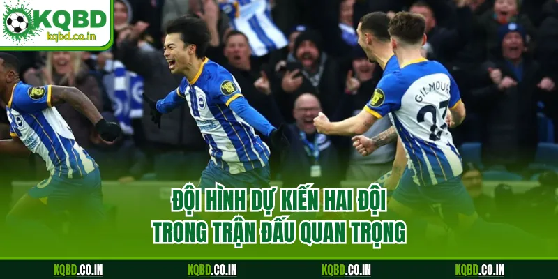 Đội hình dự kiến hai đội trong trận đấu quan trọng