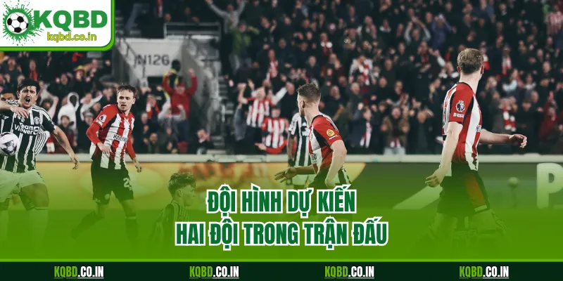 Đội hình dự kiến hai đội trong trận đấu