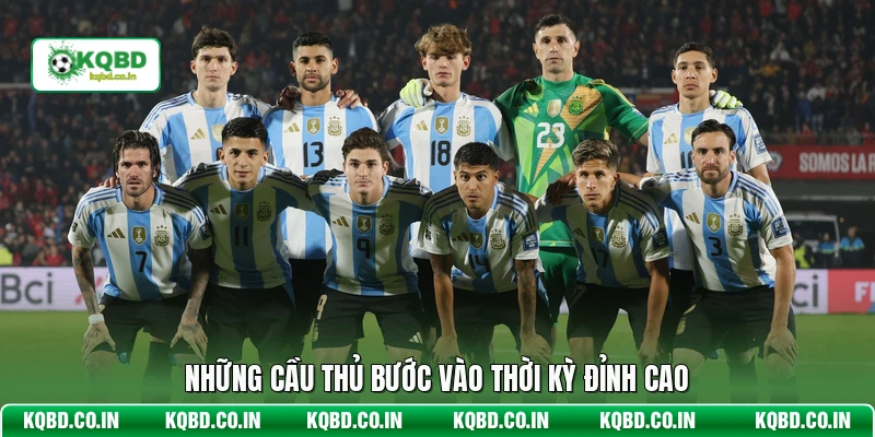 Những cầu thủ bước vào thời kỳ đỉnh cao