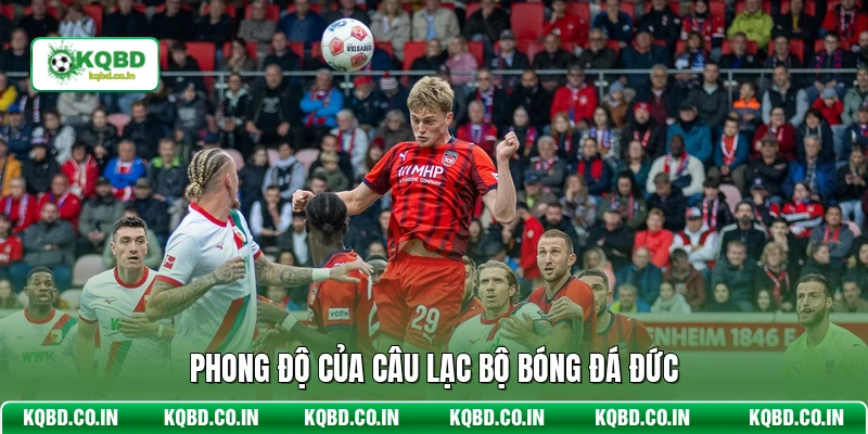 Phong độ của câu lạc bộ bóng đá Đức