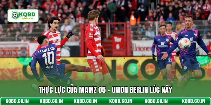 Thực lực của Mainz 05 - Union Berlin lúc này