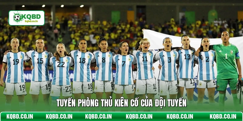 Tuyến phòng thủ kiên cố của đội tuyển