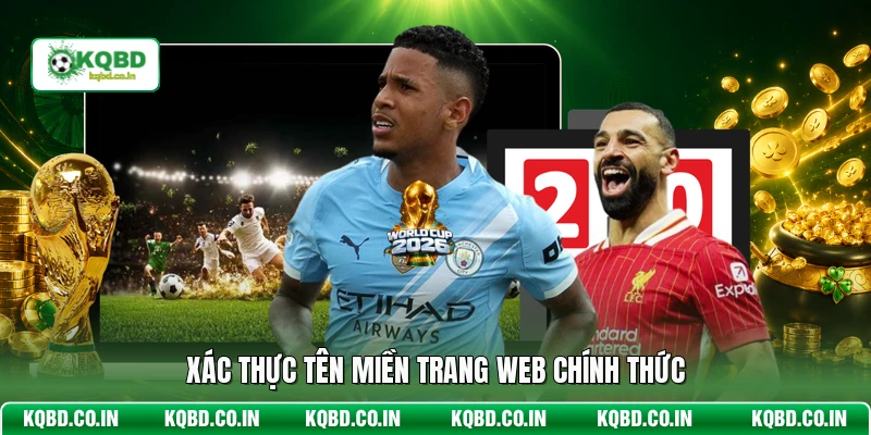 Xác thực tên miền trang web chính thức