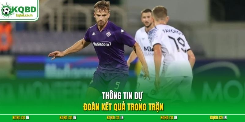 Thông tin dự đoán kết quả trong trận