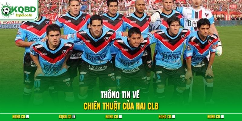 Thông tin về chiến thuật của hai CLB